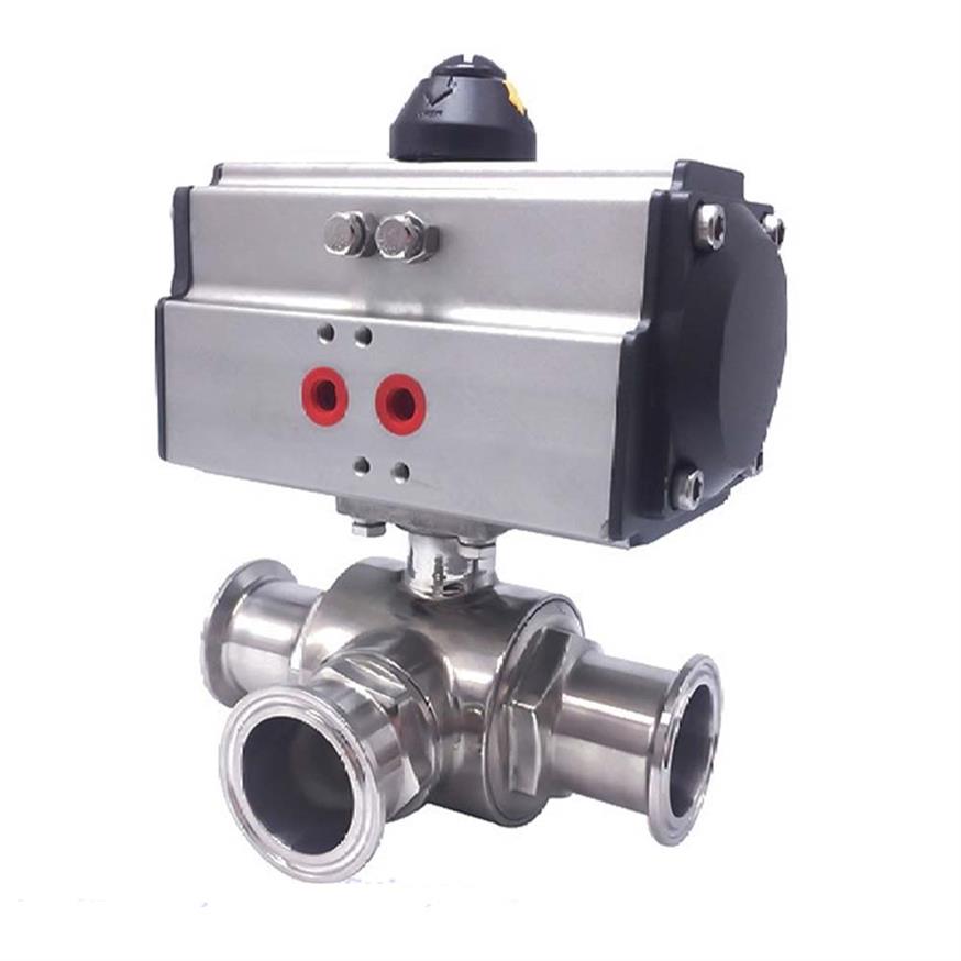 L صمام كروم هوائي  2 انش حرف