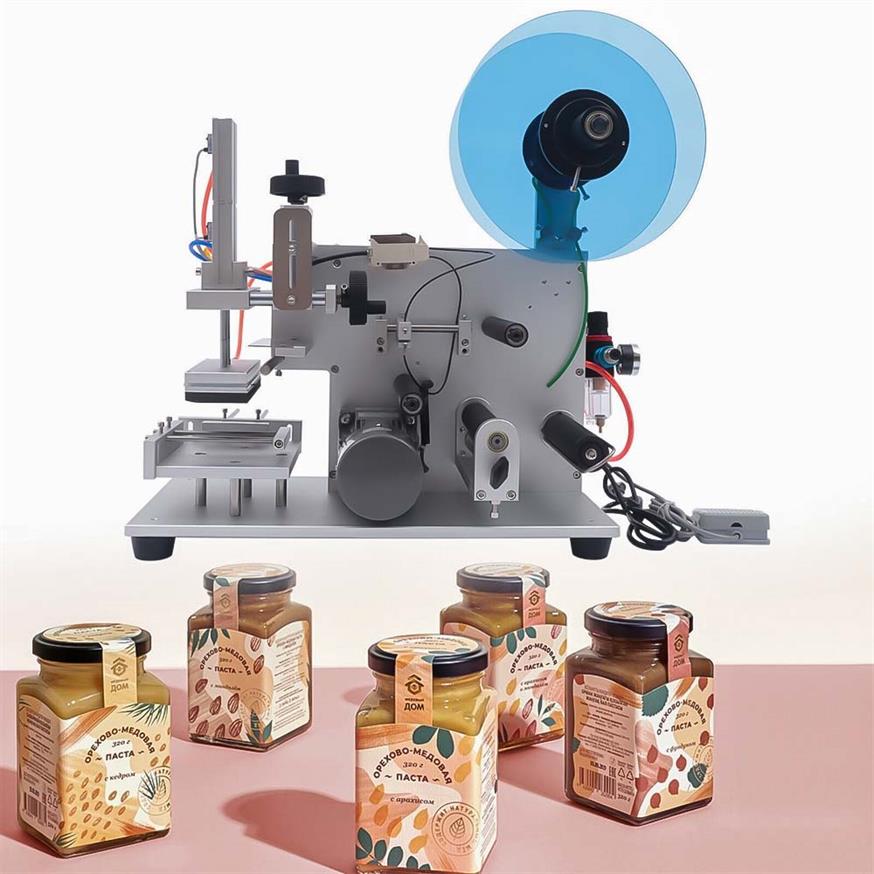 آلة لصق ليبل مسطحة يدوية 