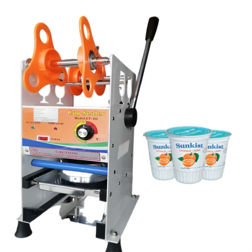 الة تغليف اكواب يدوي